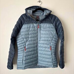 Ladies Insulated Jacket - Blue and light blue